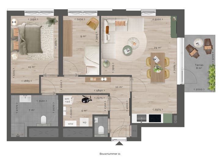 Foto 4 van Vredesteijn (Bouwnr. 11)