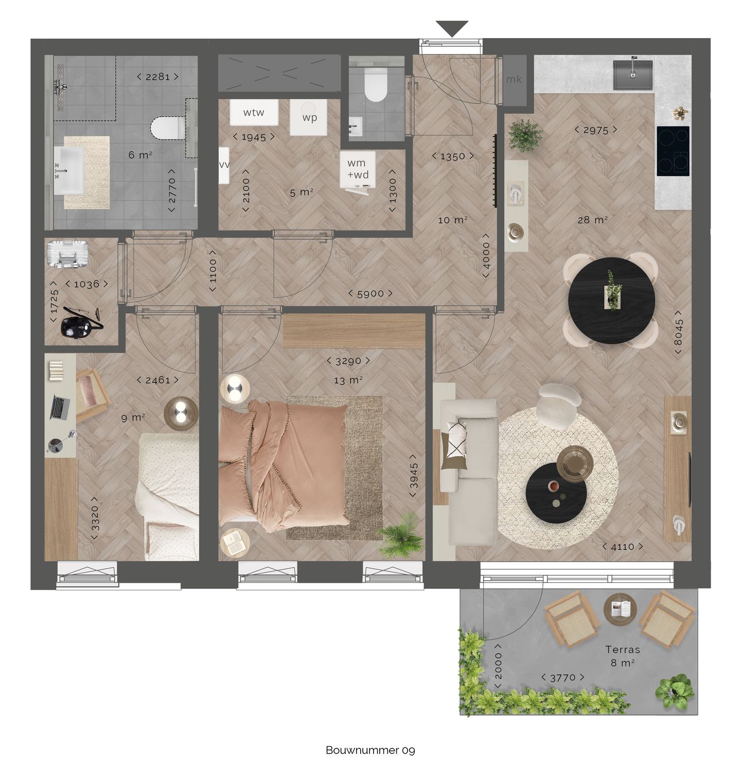 Foto 4 van Vredesteijn (Bouwnr. 9)