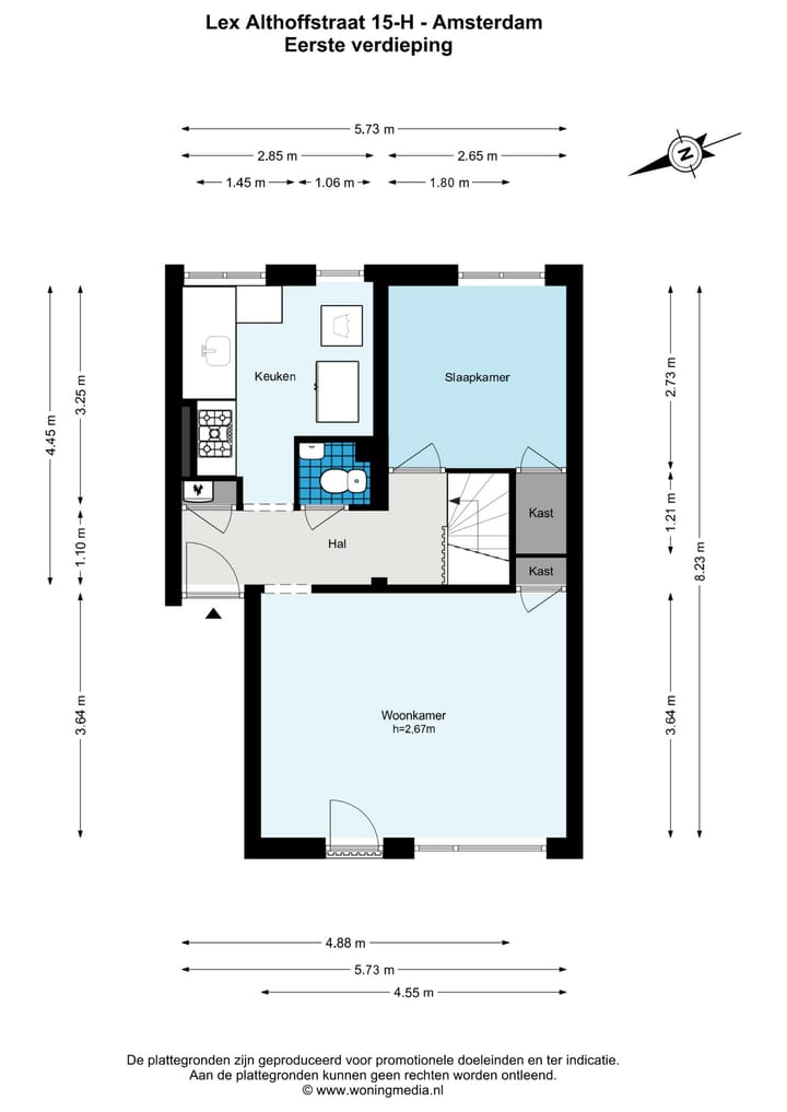 Foto 20 van Lex Althoffstraat 15-H