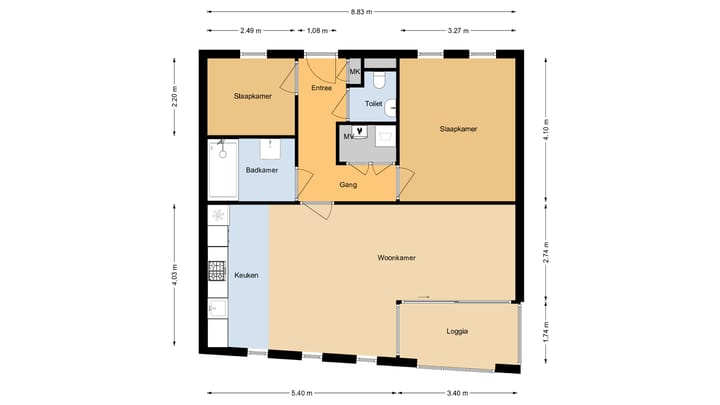 Foto 45 van Westerkade 2-205