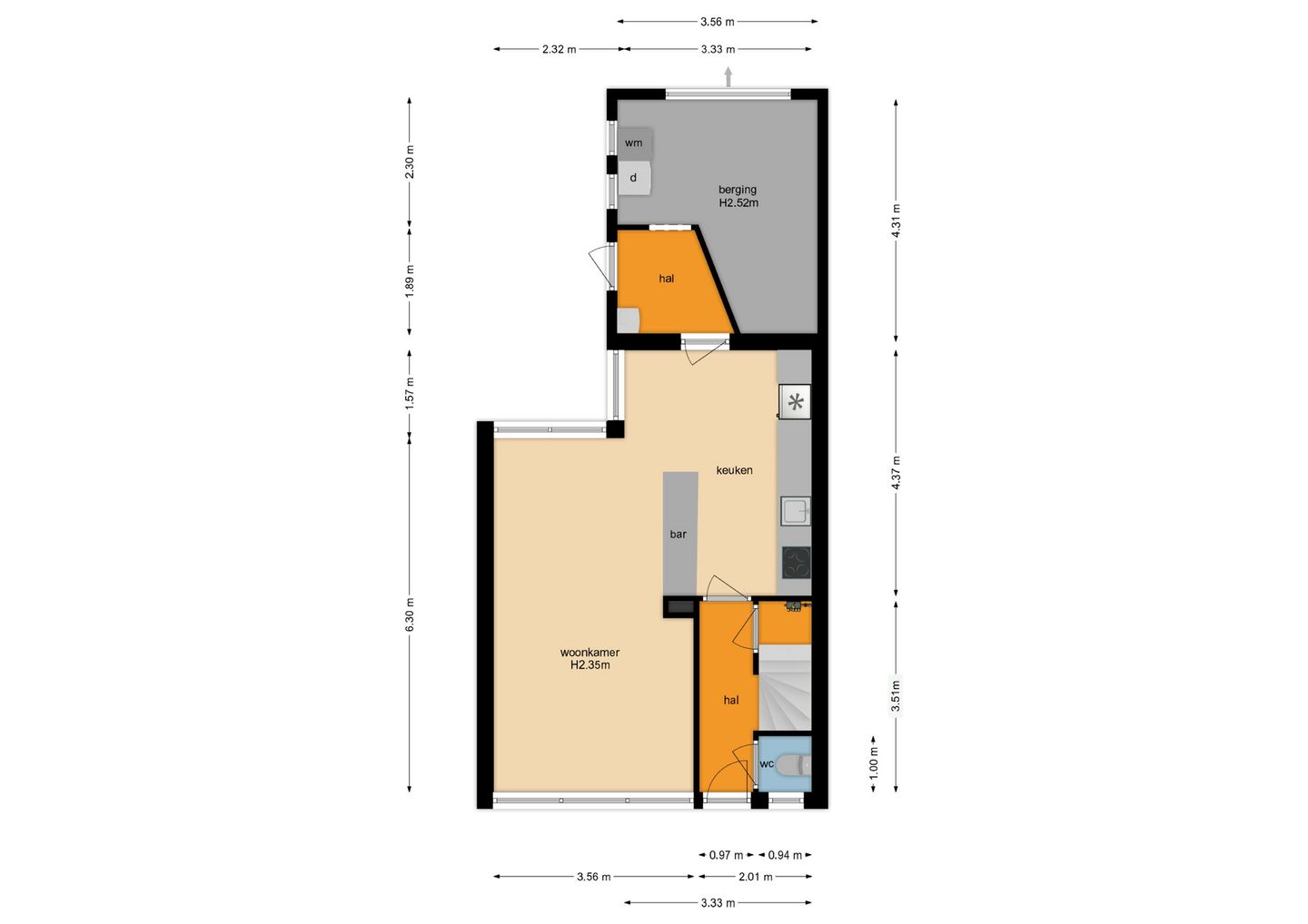 Foto 35 van Graaf Oswaldstraat 9