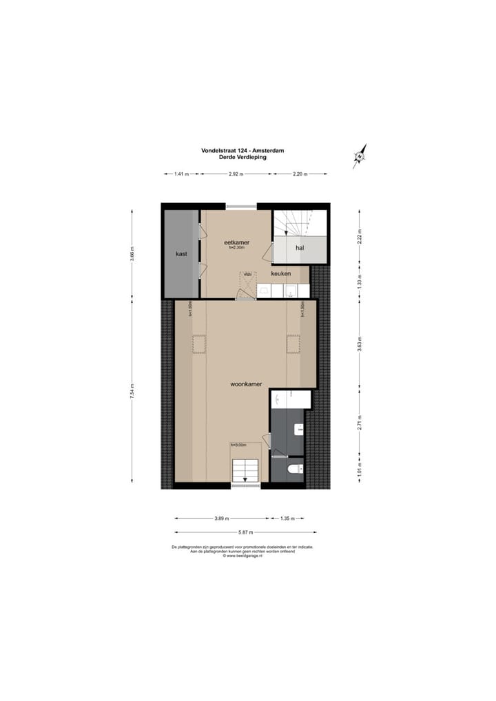 Foto 76 van Vondelstraat 124