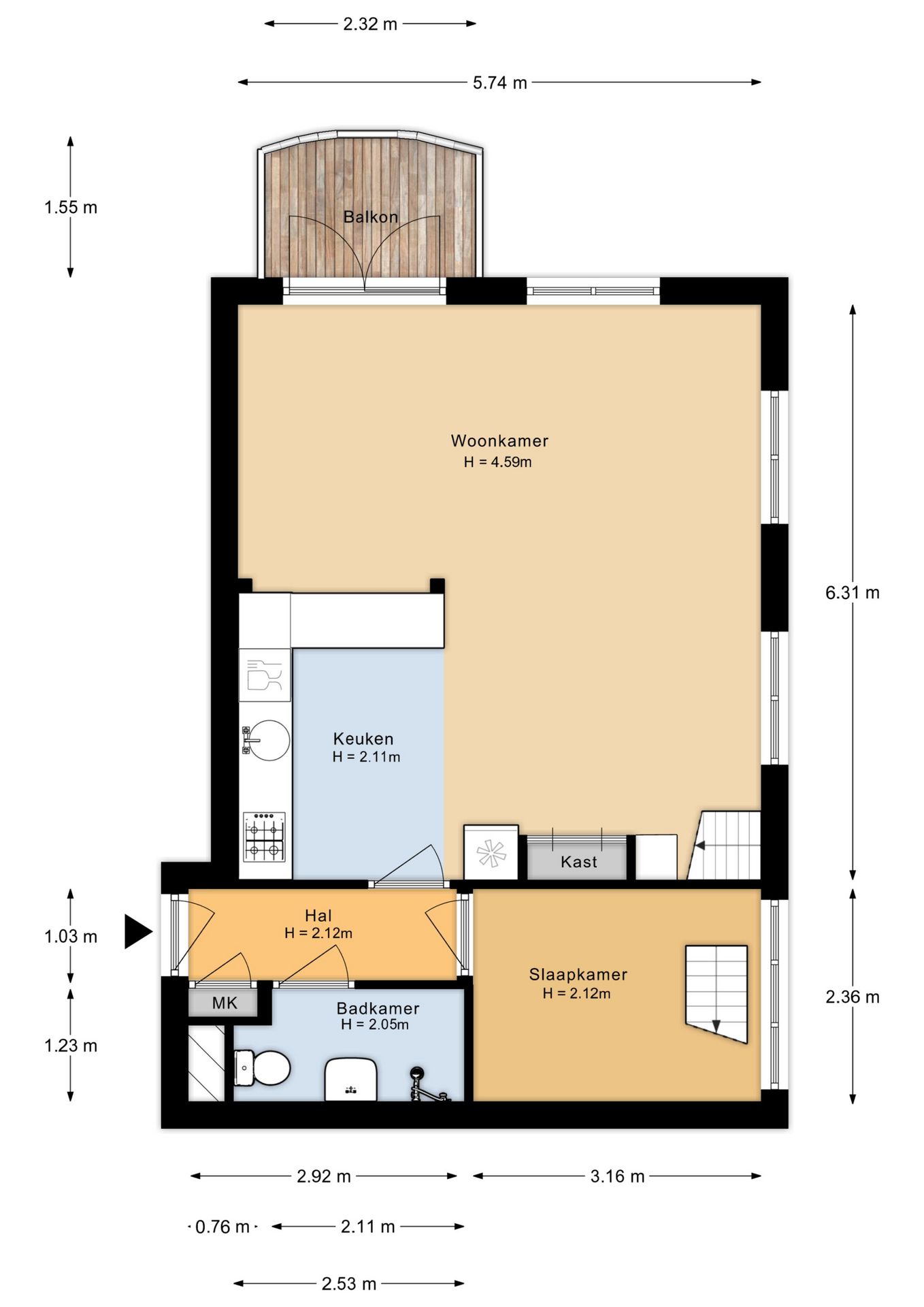 Foto 48 van Veeartsenijstraat 207