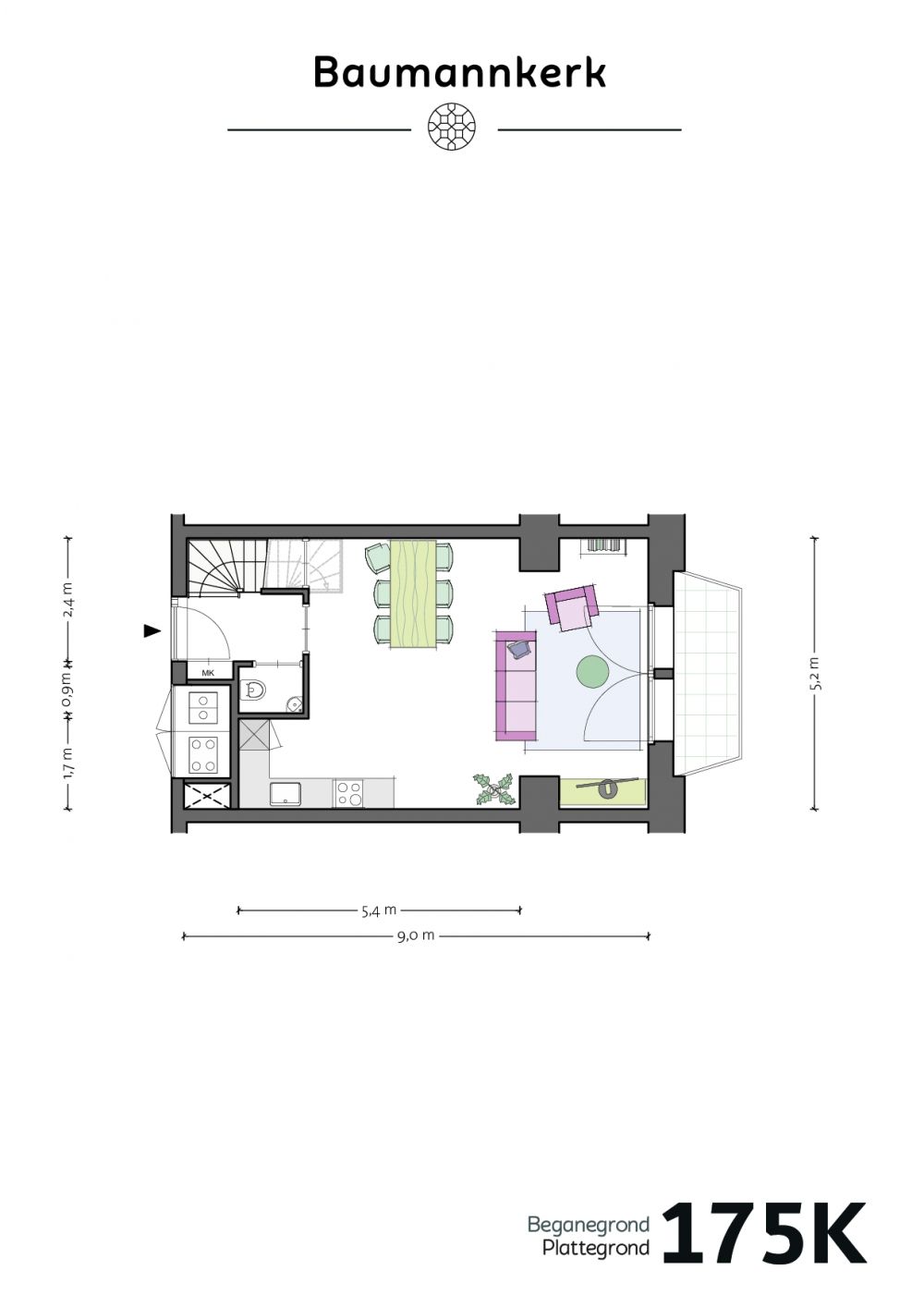 Foto 9 van Burgemeester Baumannlaan 175-K