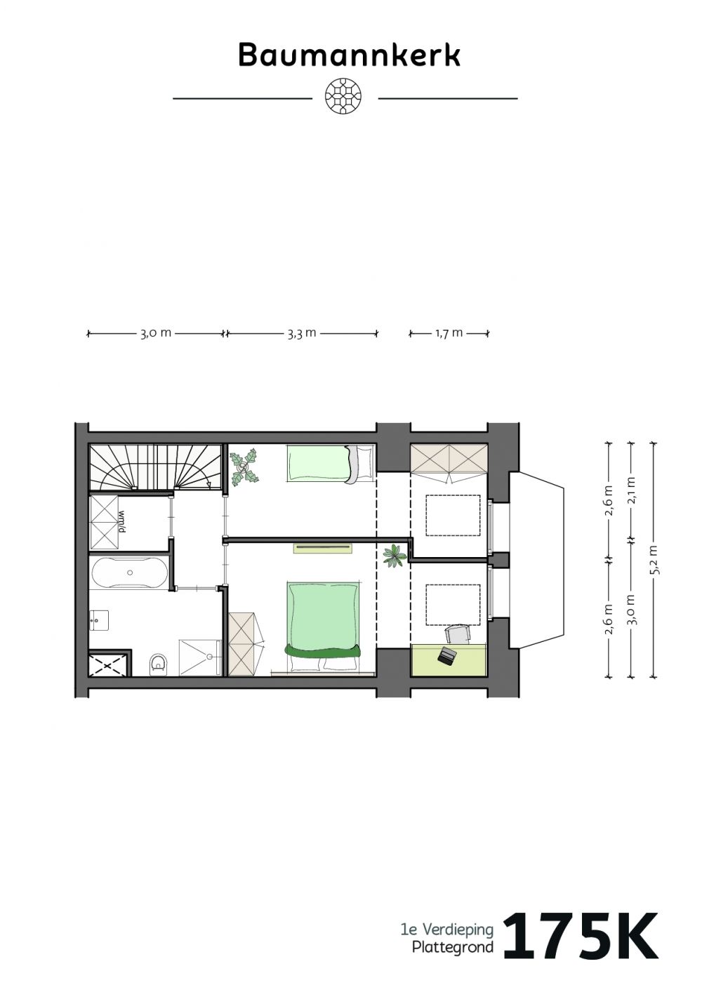 Foto 10 van Burgemeester Baumannlaan 175-K