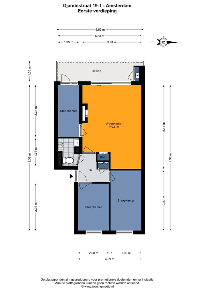 Foto 19 van Djambistraat 19-1