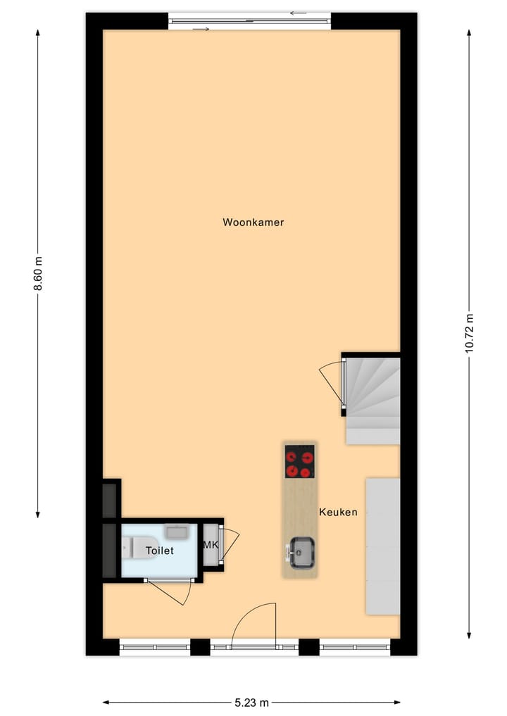 Photo 21 of Boddenkampstraat 5-B