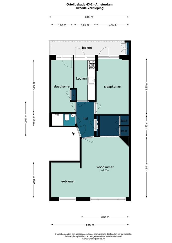 Foto 34 van Orteliuskade 43-2