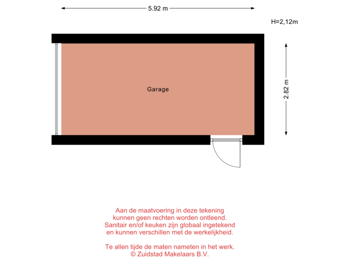 Steenhoeck 33 -  Garage