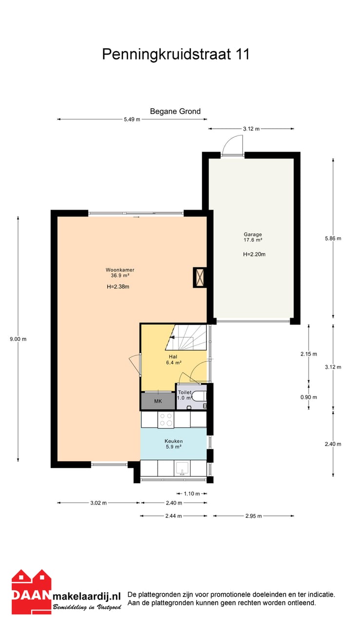 Foto 55 van Penningkruidstraat 11