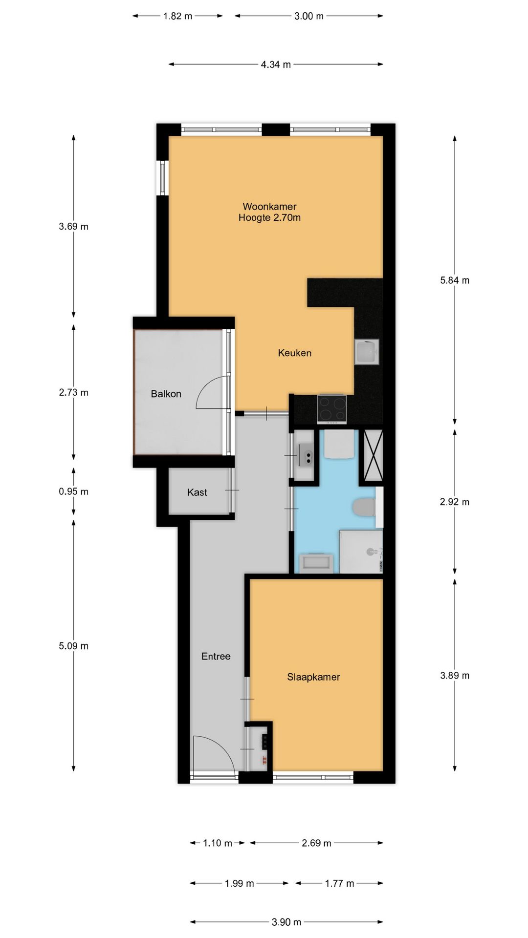 Foto 32 van Molenstraat 6-C