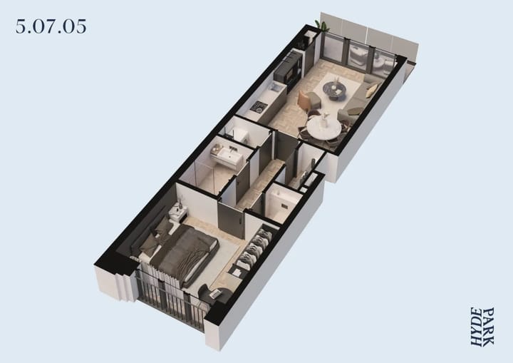 Photo 2 of Knightsbridge Hyde Park huis 5 type 1