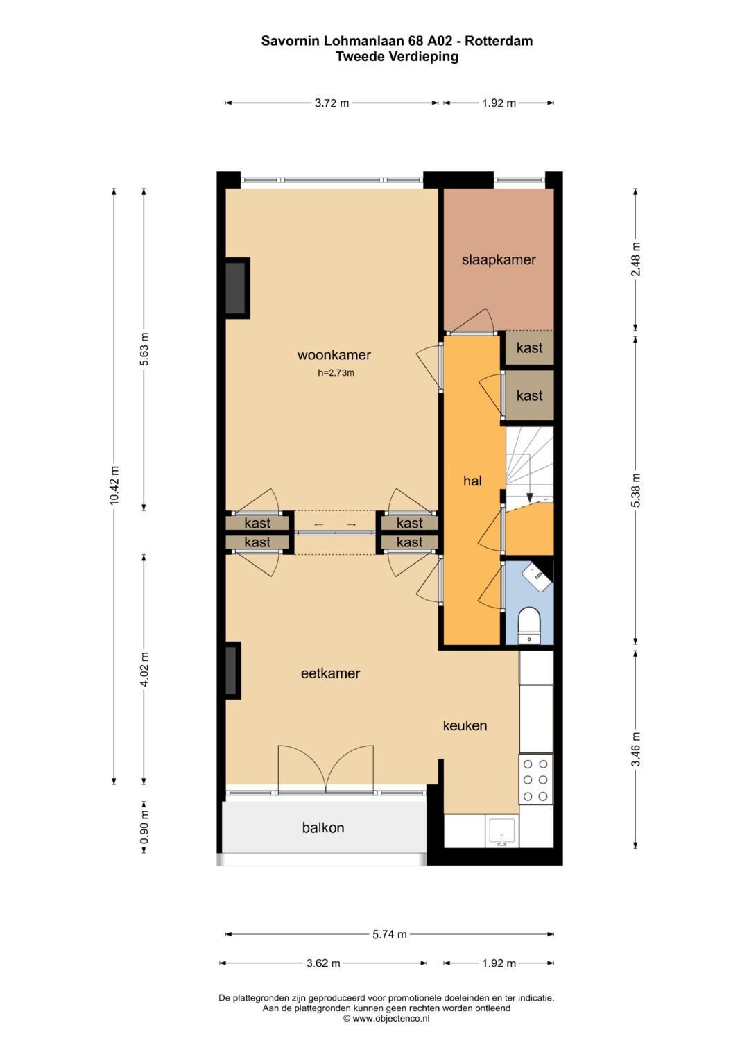 Foto 34 van De Savornin Lohmanlaan 68-A02