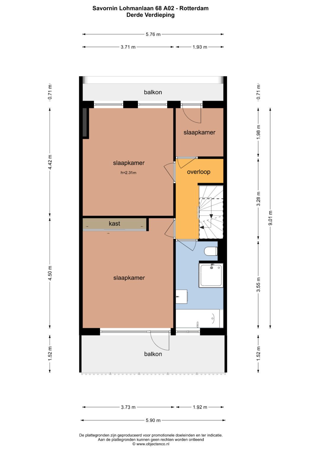Foto 35 van De Savornin Lohmanlaan 68-A02