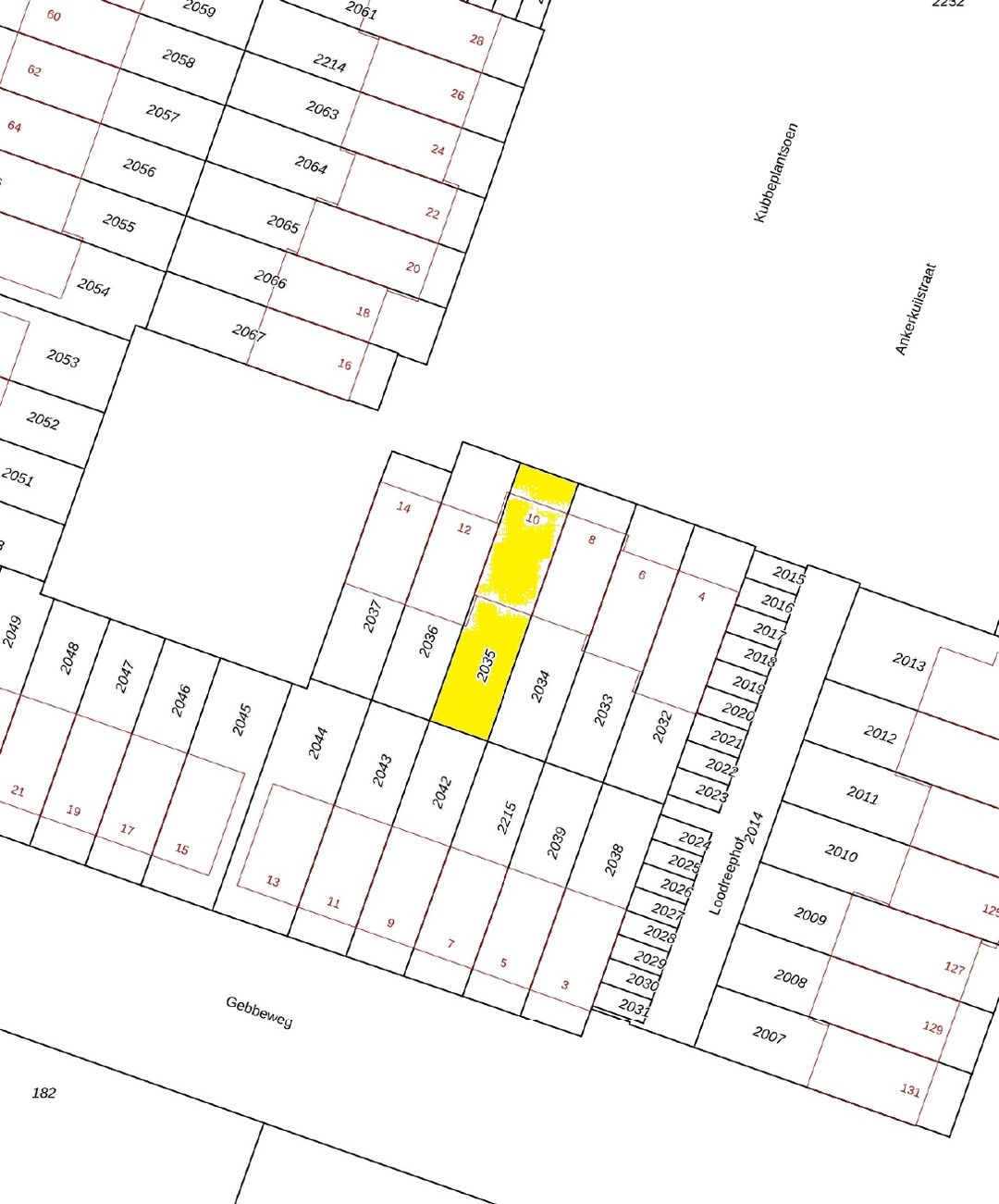 Foto 68 van Kubbeplantsoen 10