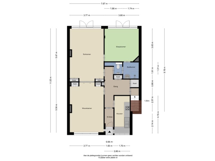 Foto 25 van Breitnerstraat 43-B