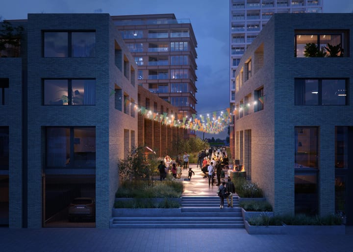 Foto van Stadswoning Tussenwoning