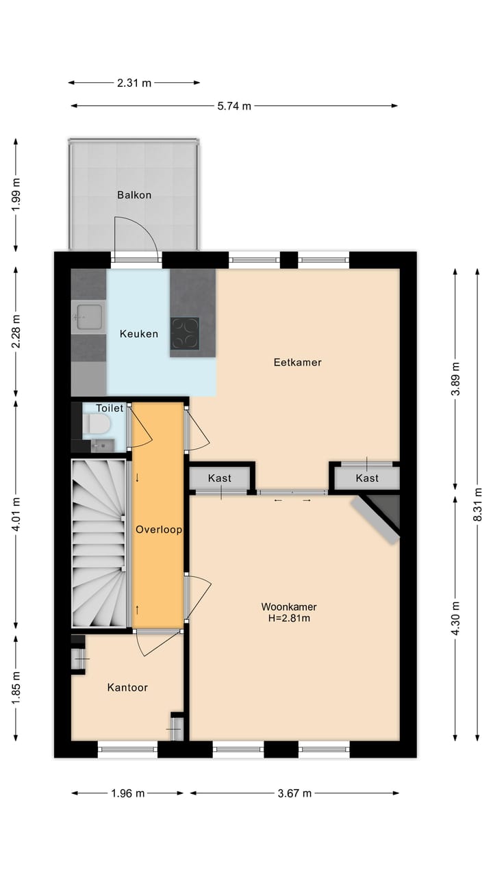 Foto 41 van Von Guerickestraat 79-1