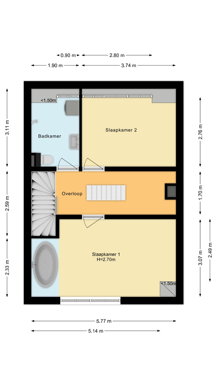 Foto 43 van Von Guerickestraat 79-1
