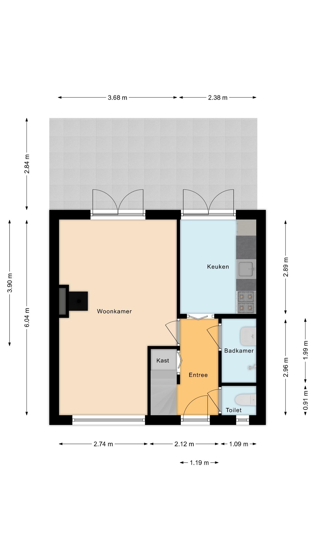 Foto 38 van Karel Doormanstraat 18