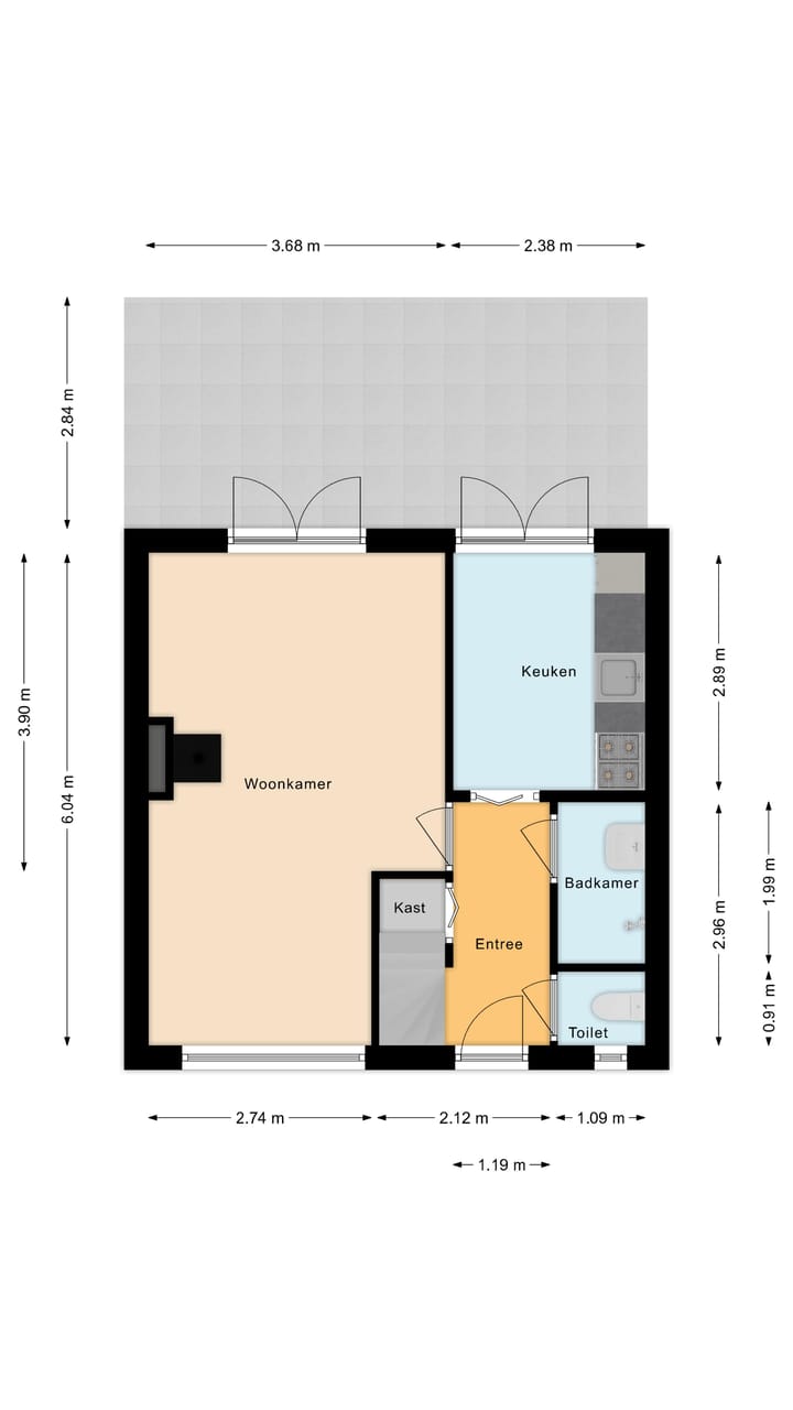 Foto 38 van Karel Doormanstraat 18