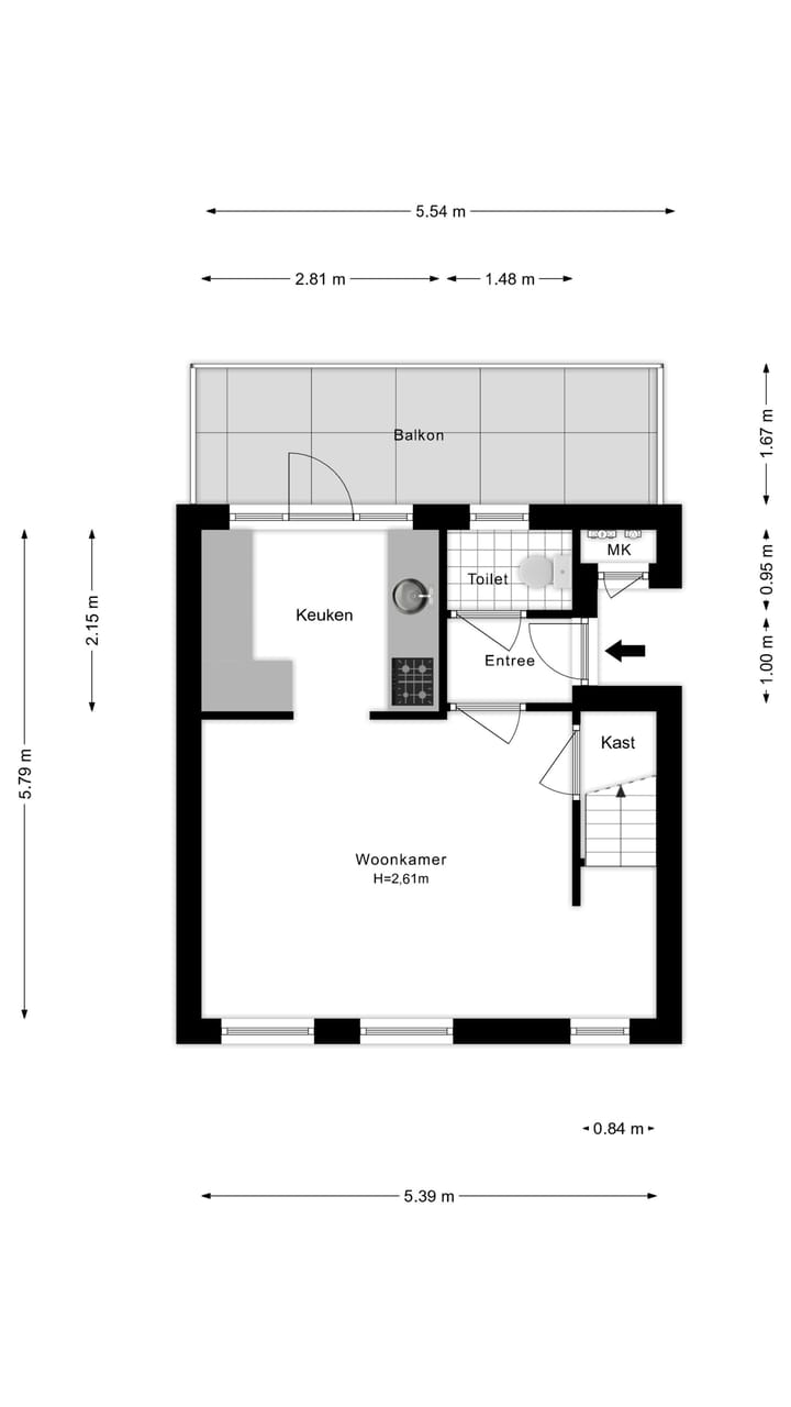 Foto 23 van Houtstraat 24-BLI