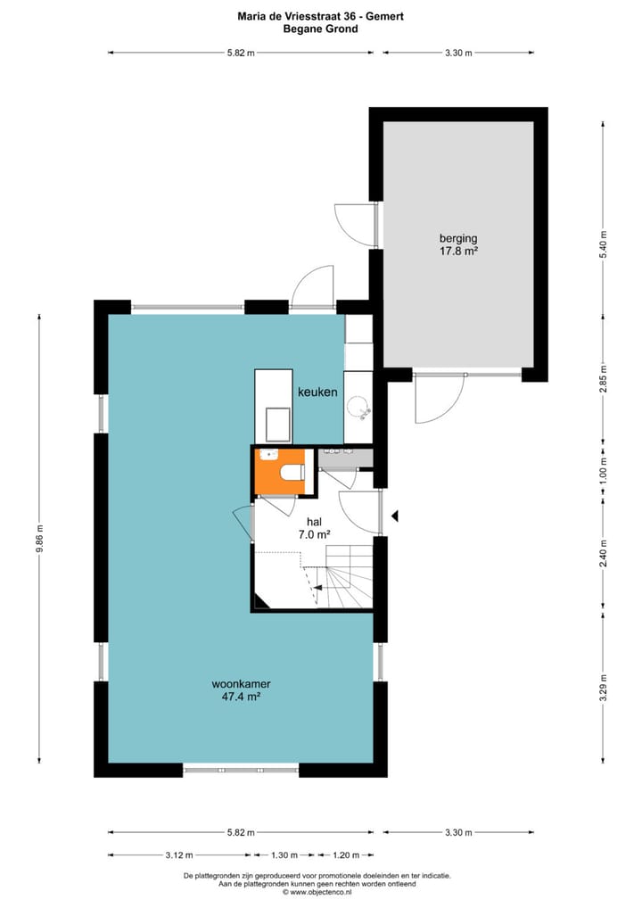 Foto 13 van Maria de Vriesstraat 36