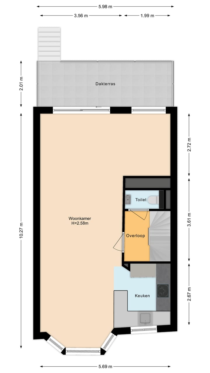 Foto 17 van Keizerstraat 7-A