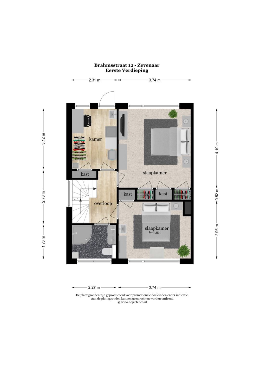 Foto 34 van Brahmsstraat 12