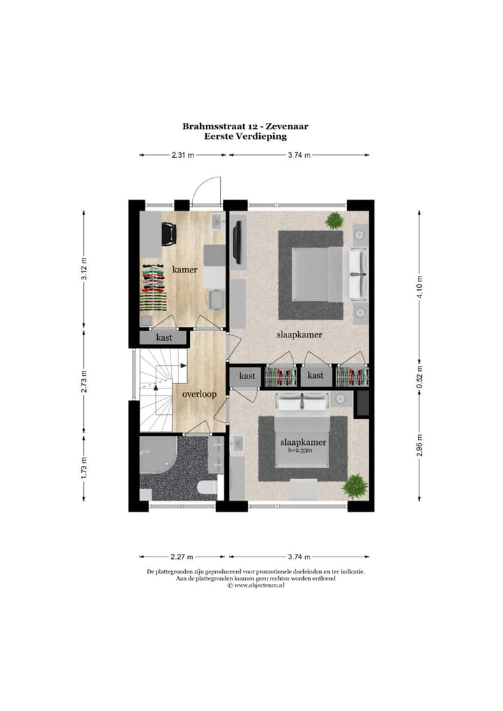 Foto 34 van Brahmsstraat 12