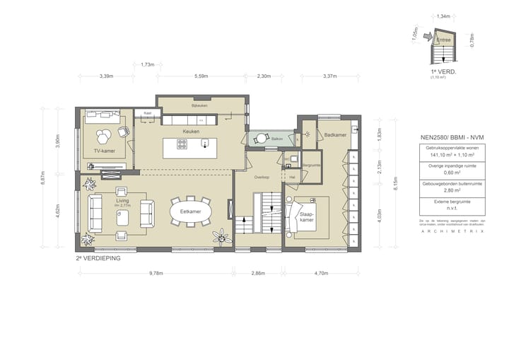Foto 8 van Leonardostraat 1-2