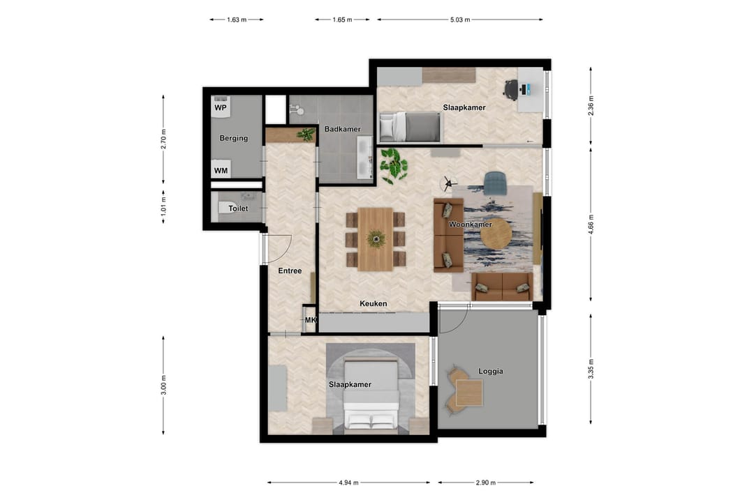 Foto 2 van Van Beresteijnstraat (Bouwnr. 16C)