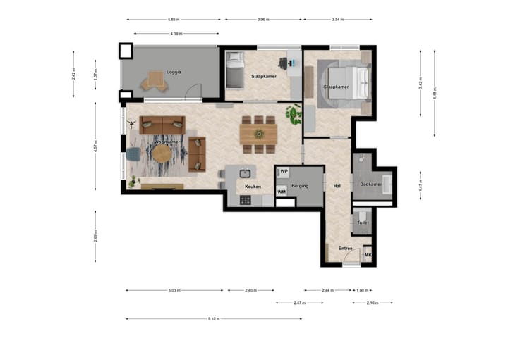 Foto 2 van Van Beresteijnstraat (Bouwnr. 18E)