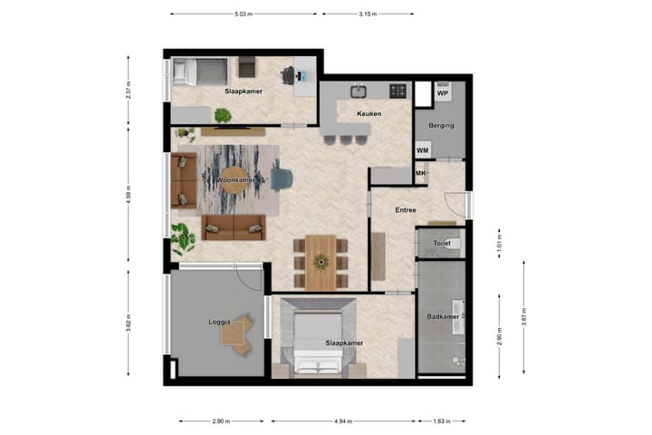 Foto 2 van Van Beresteijnstraat (Bouwnr. 18F)