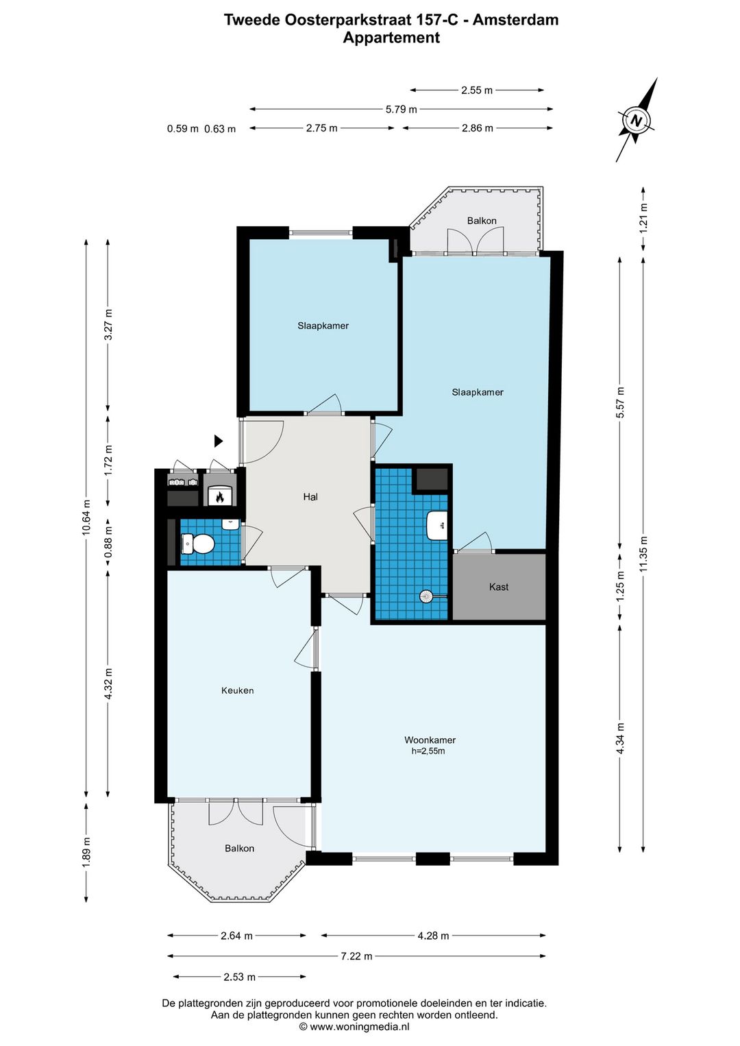 Foto 28 van Tweede Oosterparkstraat 157-C