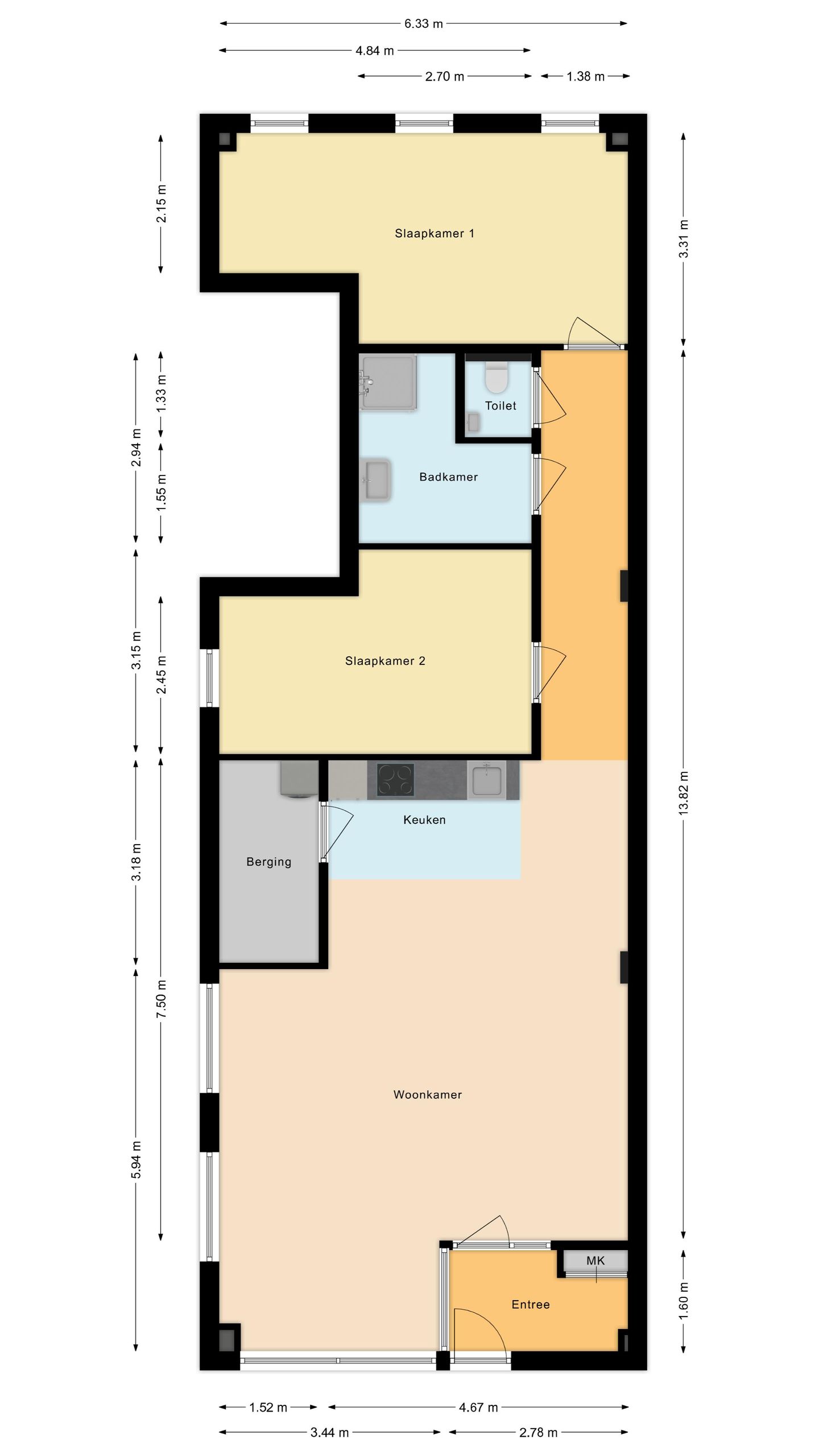 Foto 40 van Kruisstraat 2-F