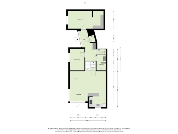 Bedrijfswoning | Begane grond