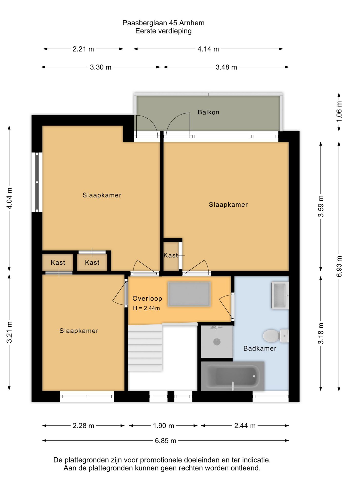 Foto 44 van Paasberglaan 45