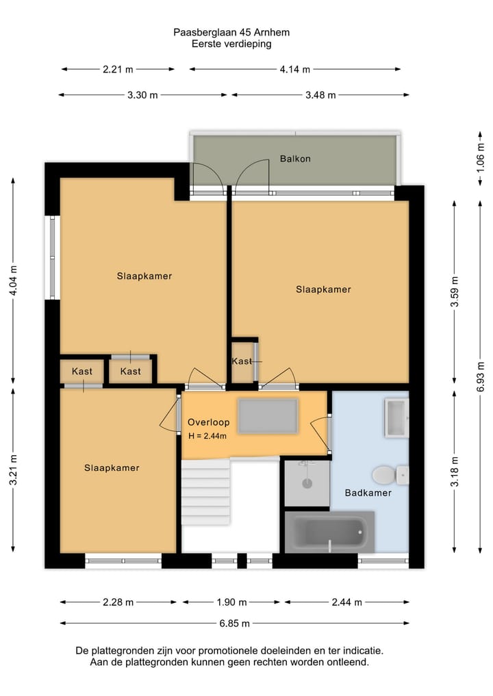 Foto 44 van Paasberglaan 45