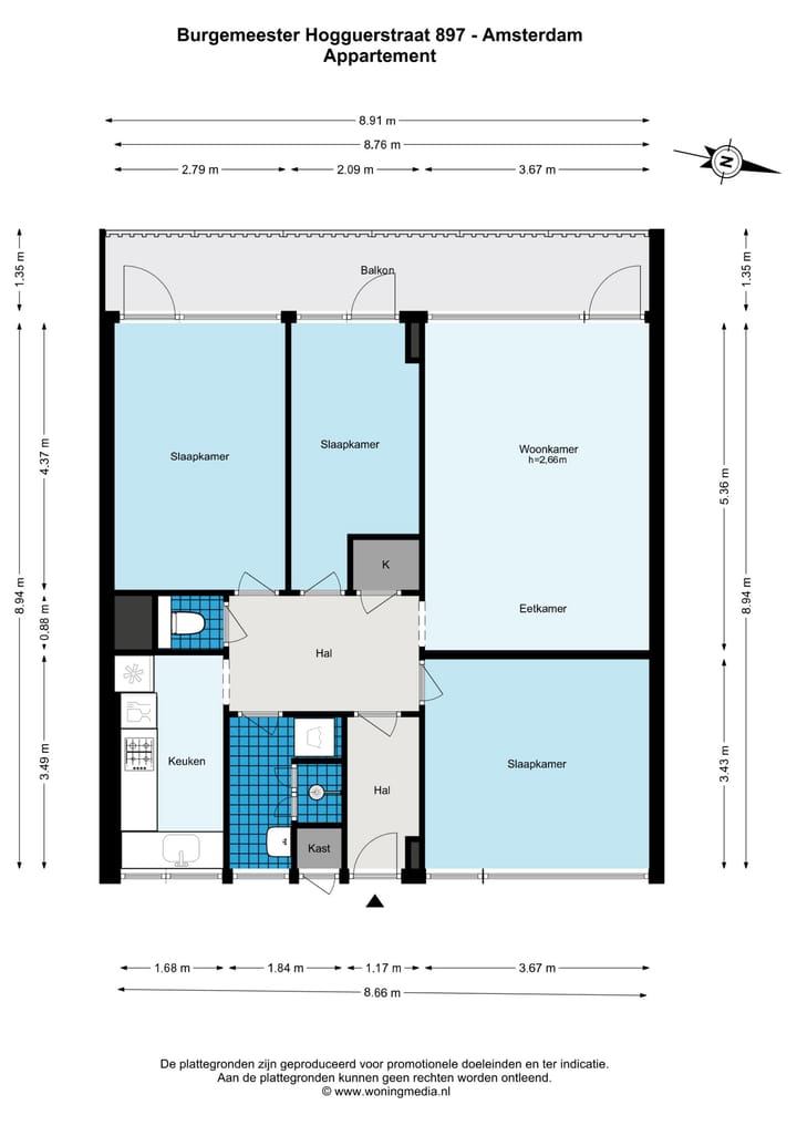 Foto 34 van Burgemeester Hogguerstraat 897