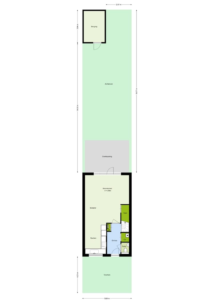 Foto 10 van Doornboomstraat 2-C