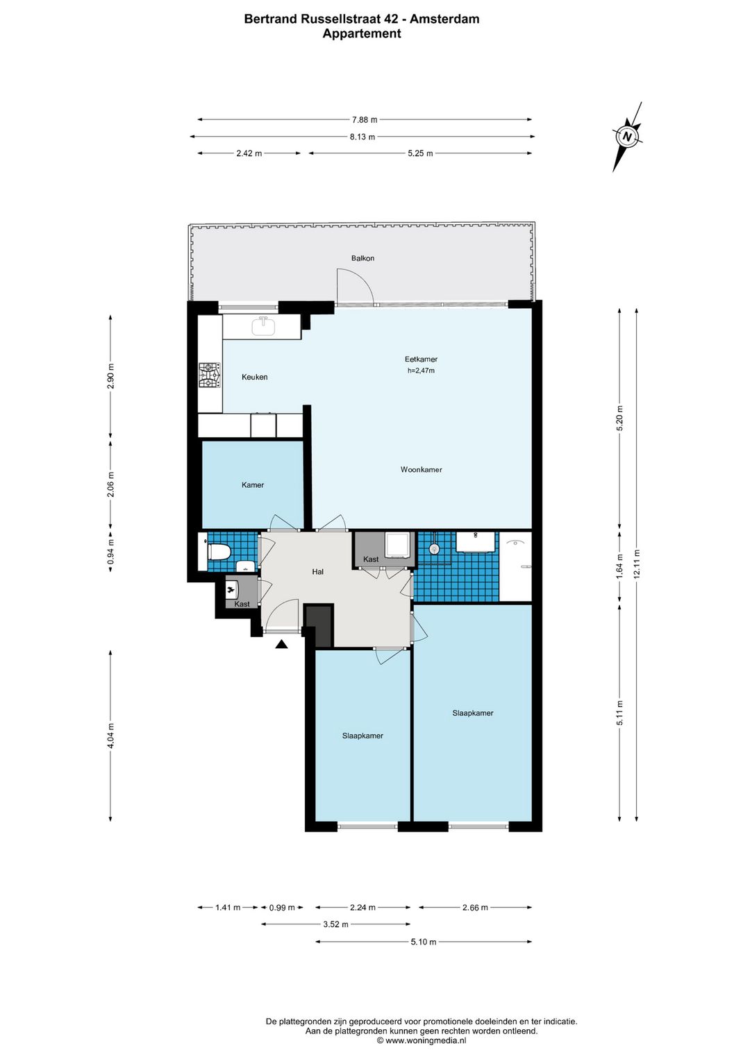 Foto 28 van Bertrand Russellstraat 42