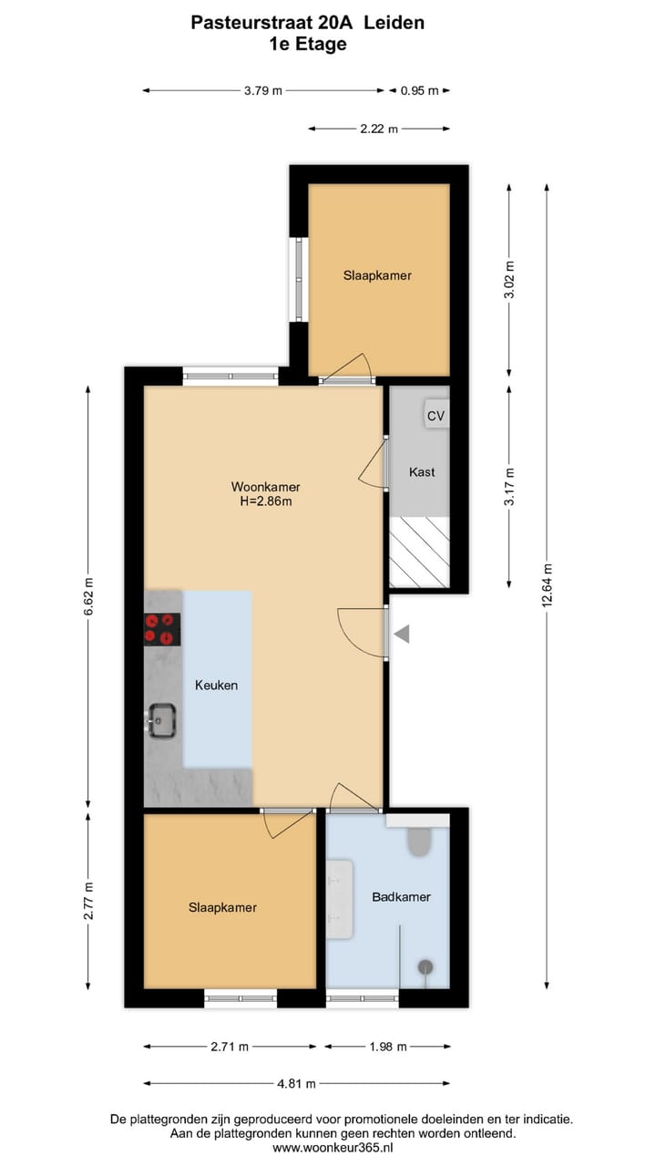 Foto 28 van Pasteurstraat 20-A