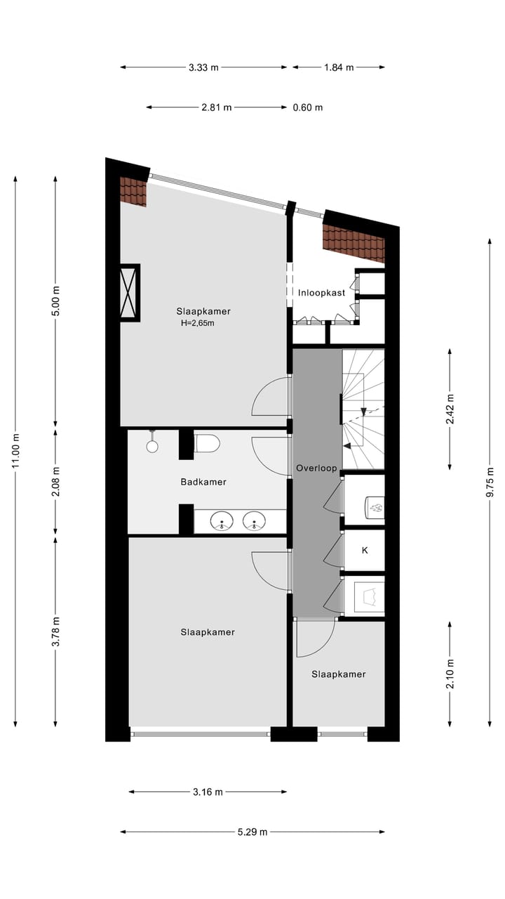 Foto 46 van Willem van Hillegaersbergstraat 90-C