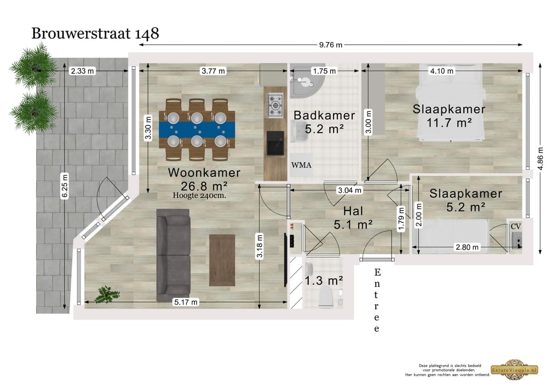 Foto 28 van Brouwerstraat 148