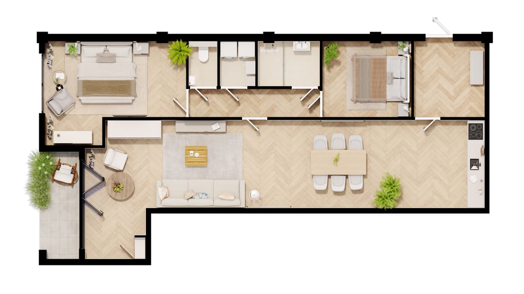 Photo 8 of Sparrenstraat 16-A