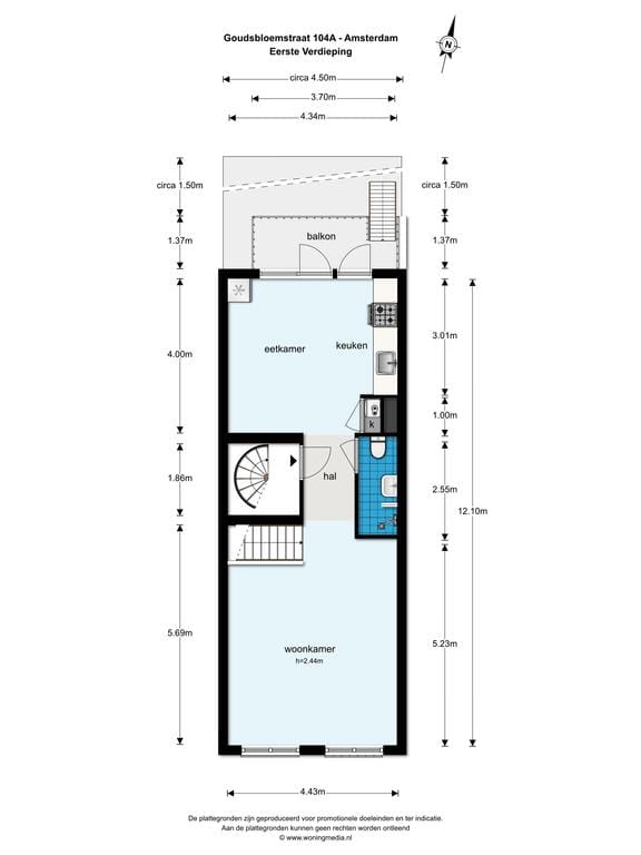 Foto 31 van Goudsbloemstraat 104-A