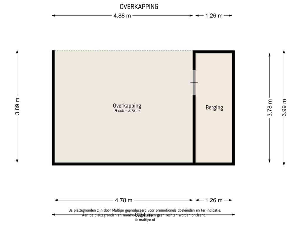 Overkapping