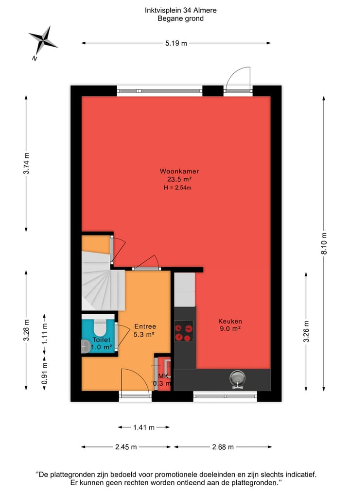 Foto 55 van Inktvisplein 34