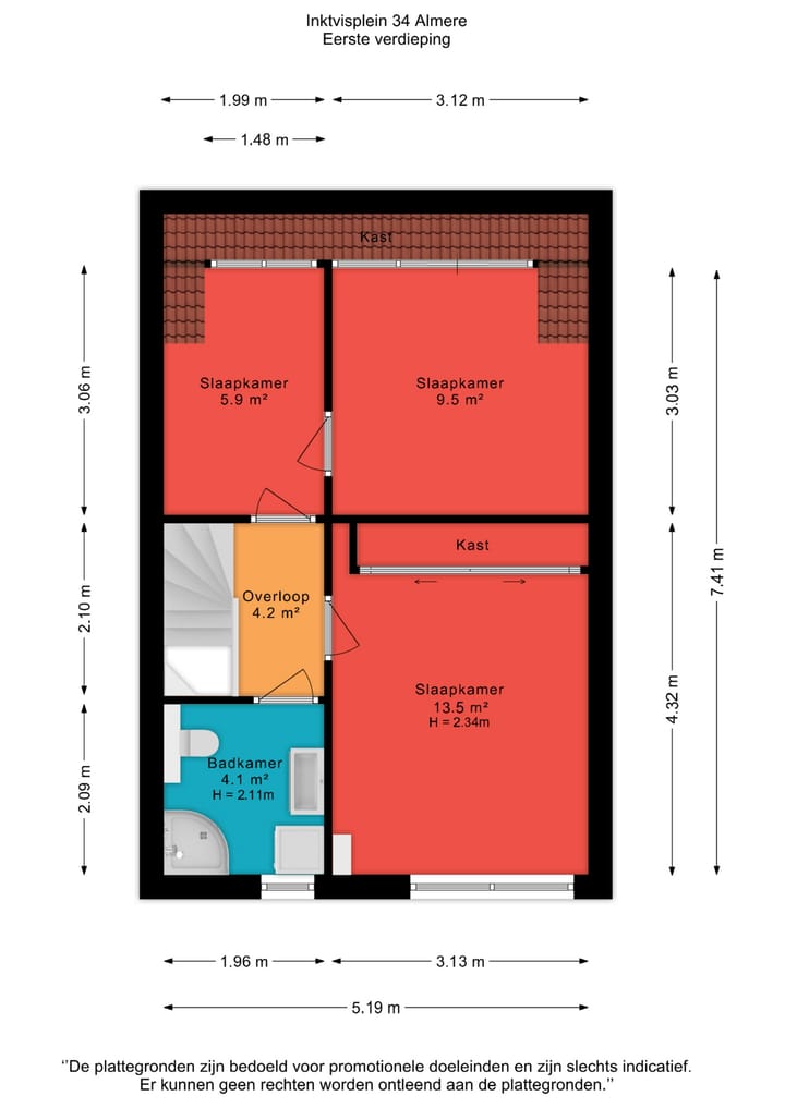 Foto 56 van Inktvisplein 34